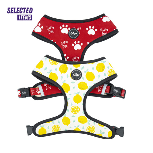 Reversible Harness -Happy dog